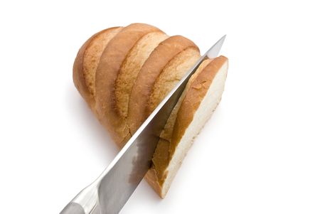Separable piece of breadの写真素材