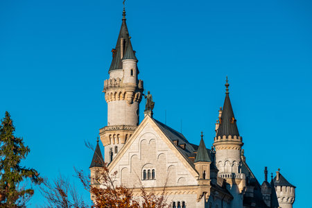 Neuschwanstein Castle: A Fairy Tale Beauty in Bavariaの写真素材
