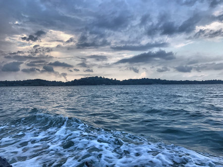 Beautiful View of Sunsetの写真素材