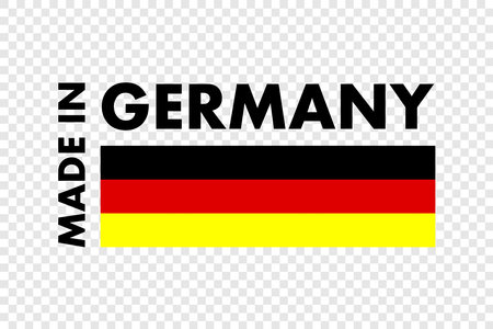 Made in Germany. German product.のイラスト素材