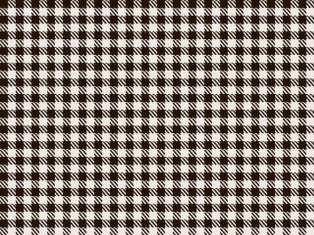 seamless brown shepherd check patternのイラスト素材
