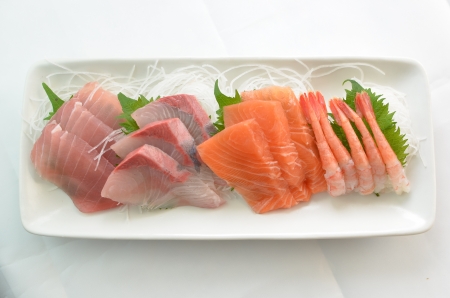 Fresh Sashimiの写真素材