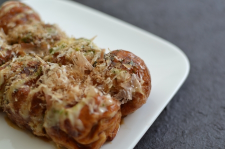 Octopus dumplingsの写真素材