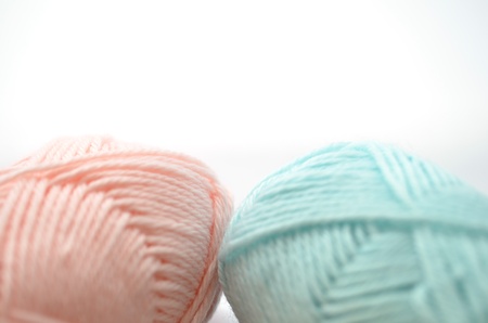 woolen yarnの写真素材