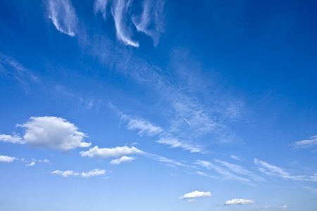 blue sky backgroundの写真素材