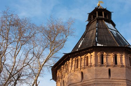 photo of suzdal defensive towerの写真素材