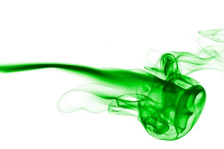 wallpaper with smoke isolated on black backgroundの写真素材