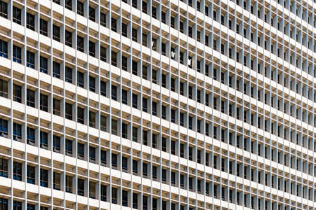 Commercial building abstract, Los Angeles downtown, California, USAのeditorial素材