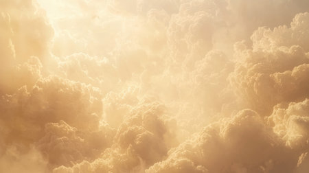 Dreamy, glowing wave formations in a transparent sky cloud texture, perfect for a serene, ethereal atmosphere with soft cloud patterns.の素材