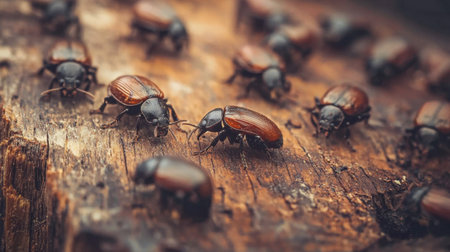 An AI-driven system predicting pest infestations based on climate data.の素材