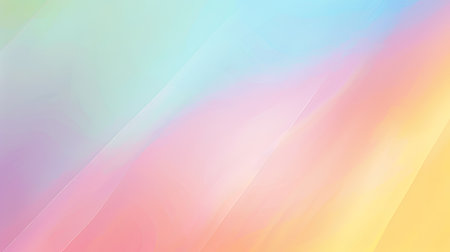 A refined background with gentle rainbow hues and a large text area, suitable for formal LGBT pride messages.の素材