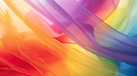 An elegant LGBT pride background with subtle rainbow tones and a spacious text area, suitable for corporate communications.の素材
