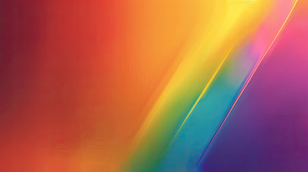 An elegant LGBT pride background with subtle rainbow tones and a spacious text area, suitable for corporate communications.の素材