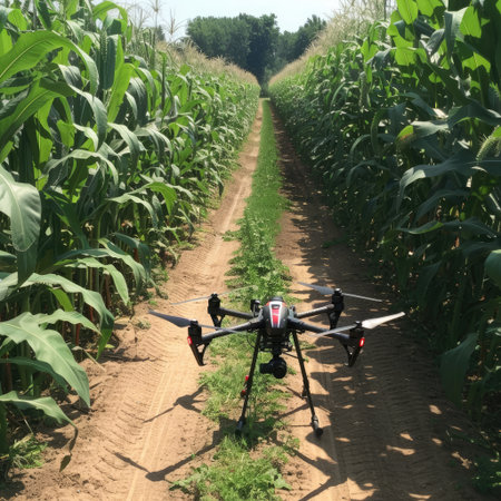 Drones Revolutionize Farming Jobの素材