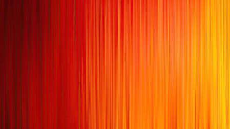A gradient background transitioning from bright orange to deep red.の素材