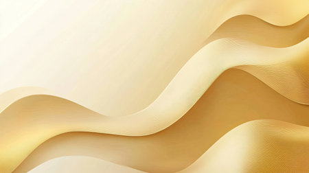 Golden background with a soft gradient from top to bottom, providing a sleek and minimalistic canvas. Perfect for showcasing refined and uncluttered design elements.の素材