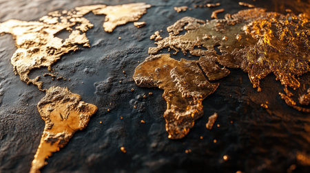 Key resources like gold, cobalt, and lithium in a geopolitical context, highlighting global dependency and strategicの素材