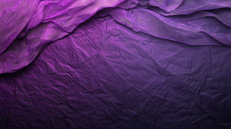 Glowing purple gradient plastic surface with a rough texture, creating an artistic and futuristic backdrop.の素材