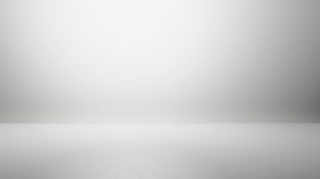 A clean white background with a subtle gradient blending from top to bottom, creating a serene and uncluttered look.の素材