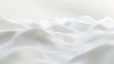 A pristine white background with a gentle gradient shading from top to bottom, perfect for serene designs.の素材