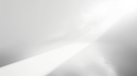 A pristine white background with a subtle gradient shading from top to bottom, creating a clean and serene effect.の素材