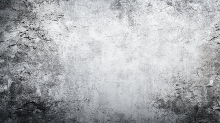 This high-resolution image features a textured grey concrete wall, showcasing subtle variations and imperfections, ideal for backgrounds in design projects.の素材