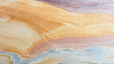 Explore the captivating beauty of multicolored sandstone featuring intricate patterns and textures ideal for creative projects.の素材