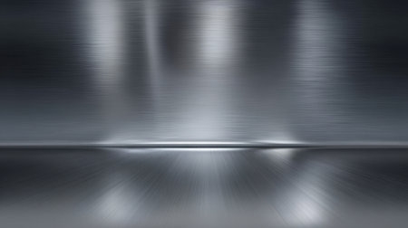 This sleek metallic background features a smooth, blurred effect that creates a modern and abstract atmosphere. Ideal for creative projects, designs, and digital artwork.の素材