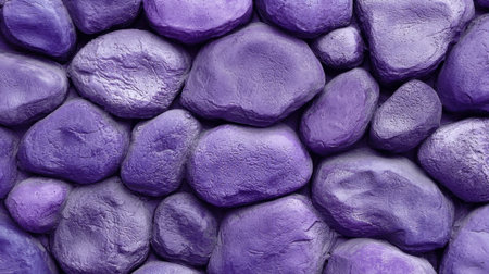 Creative background with layered purple stone textures, perfect for abstract design themes.の素材