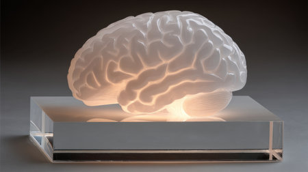 This artistic lamp, shaped like a brain, combines creativity with function. Ideal for modern spaces, it offers soft illumination while serving as a captivating decor piece.の素材