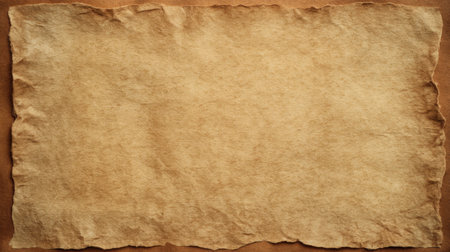 This aged paper features a textured surface and rough edges, ideal for vintage-themed designs, crafts, or artistic projects. Perfect for any creative use.の素材