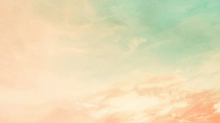 A serene abstract background featuring soft pastel colors blending seamlessly together, perfect for artistic creations, wallpapers, and design projects.の素材