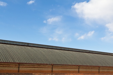 The roof of Madridの写真素材