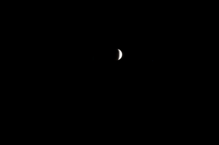 April 14, 2014 (4/14/2014) - Partial Lunar Eclipseのeditorial素材