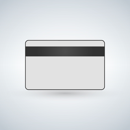 Credit card icon vector illustrationのイラスト素材
