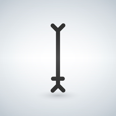 Text Cursor Navigation pointer. vector illustration isolated on modern backgroundのイラスト素材