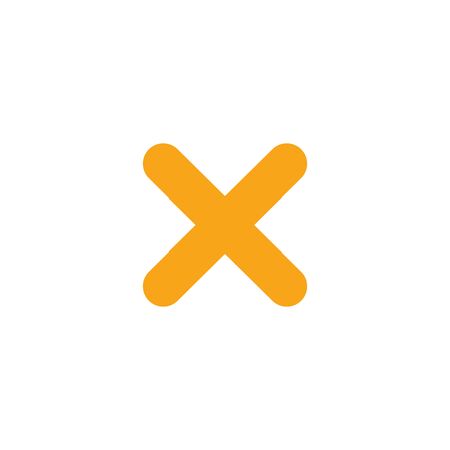 Cross Icon. Cancel icon. Close iconのイラスト素材