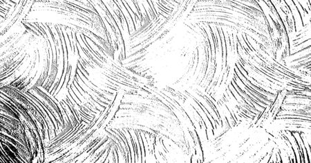 rough grunge brush wall background, vector illustration on white.のイラスト素材
