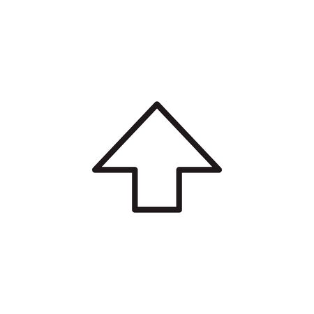 Shift Key Function arrow, Stock Vector illustration isolatedのイラスト素材