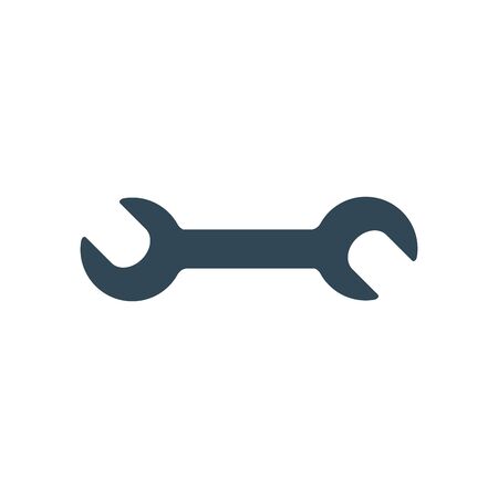 Repair Fix Wrench Simple icon design. repair service. Stock Vector illustration isolatedのイラスト素材