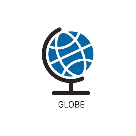 Globe icon.のイラスト素材