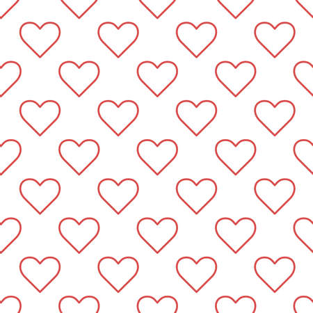 Hearts seamless pattern. heart design wallpaper. valentine wrap. Ornament can be used for Gift...