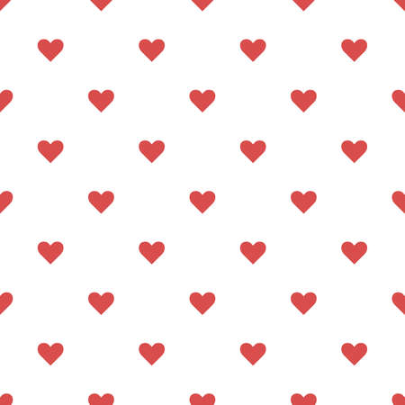 Hearts seamless pattern. heart design wallpaper. valentine wrap. Ornament can be used for Gift wrapping paper, pattern fills, web page background,surface textures and fabrics.のイラスト素材