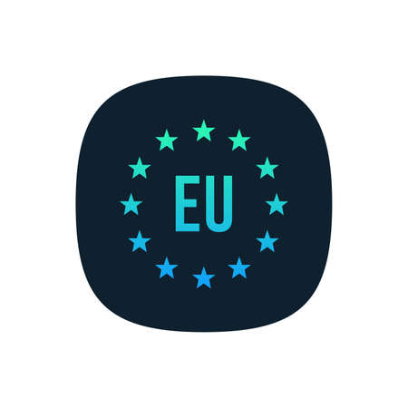 Abstract circle structure design template. Geometric swirl sun or flower sign. Circle science medicine logotype.のイラスト素材