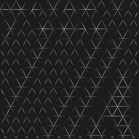 Triangle black and white pattern gradient backgroundのイラスト素材