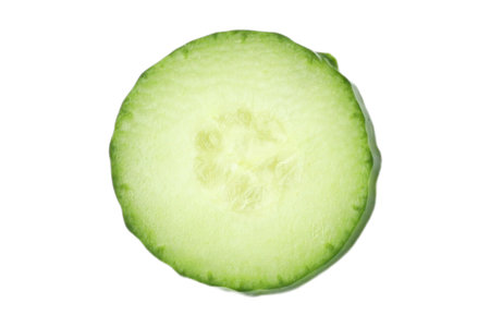 #3102 Vegetables green cucumber isolated on a transparent backgroundの写真素材