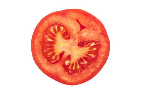 #3083 Sliced tomato isolated on a transparent backgroundの写真素材