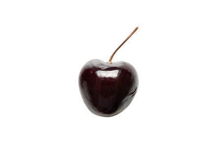 #3545 Purple cherry isolated on a transparent backgroundの写真素材