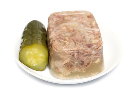 jellied meat aspicの写真素材