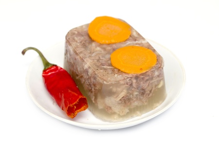 jellied meat aspicの写真素材